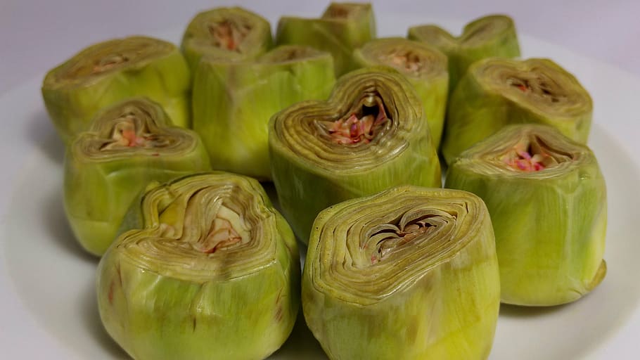 artichokes, fresh, navarre, food and drink, freshness, close-up HD wallpaper