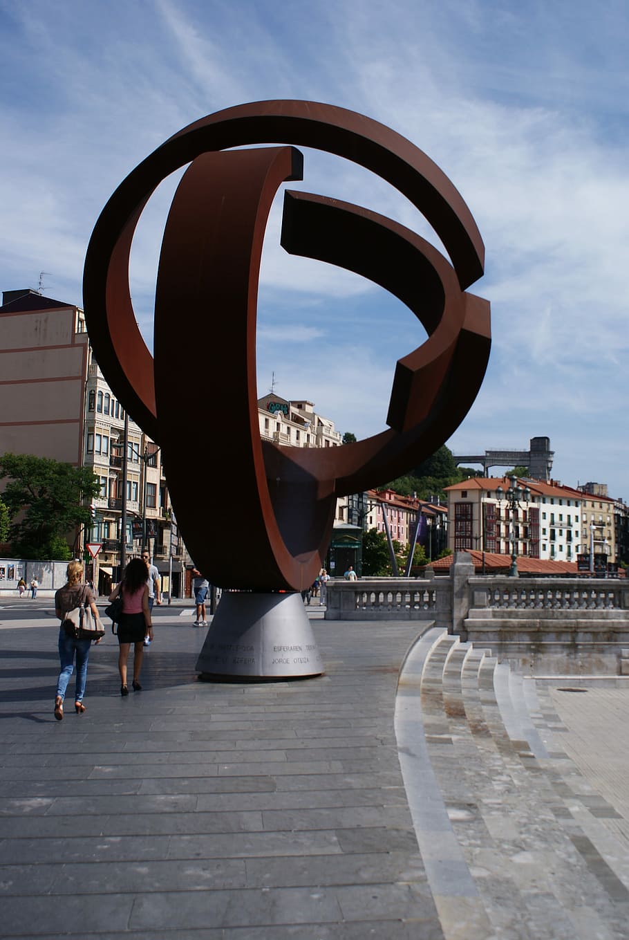 Bilbao, Sculpture, Euskadi, Museum, sky, vizcaya, architecture HD wallpaper