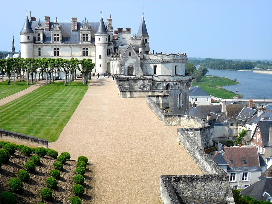 Chateau, Loire Valley, France, Europe, architecture, castle, HD wallpaper