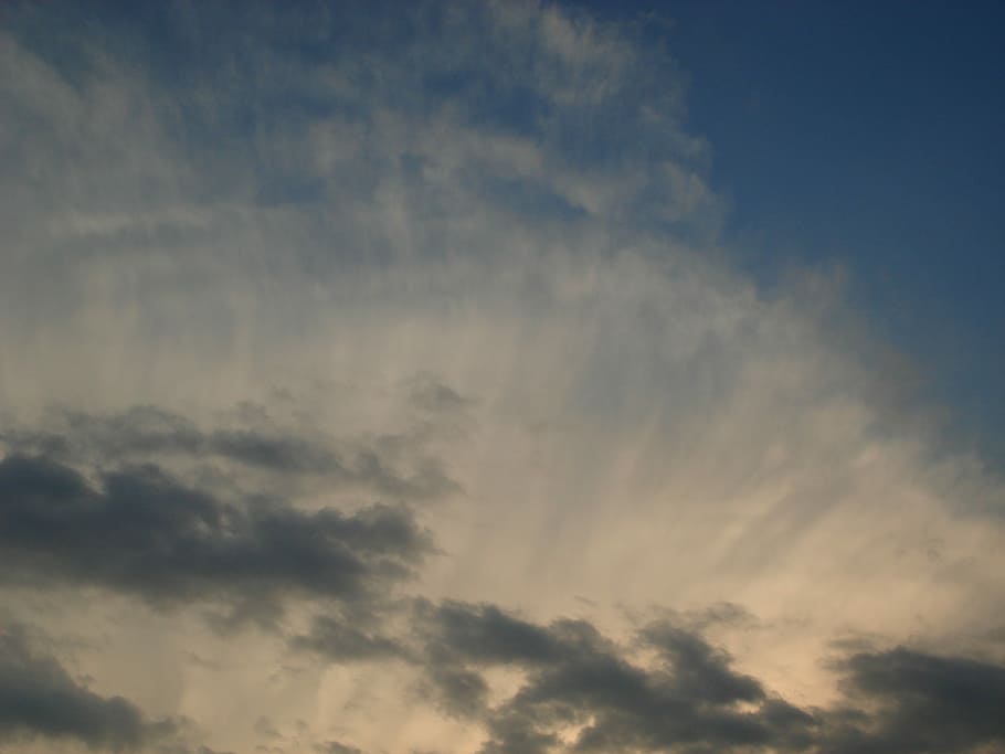 Sky, Cirrus, storm clouds, before the storm, cloudy, calm before the storm HD wallpaper