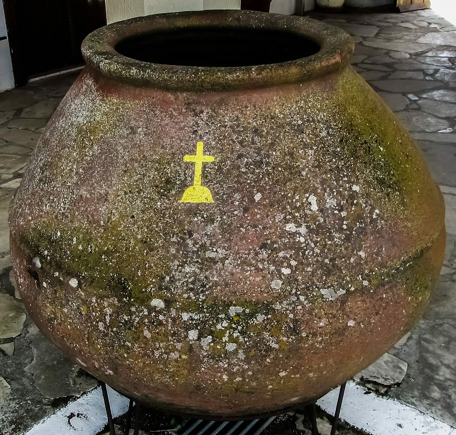 Cyprus, Monastery, Container, traditional, water, no people HD wallpaper