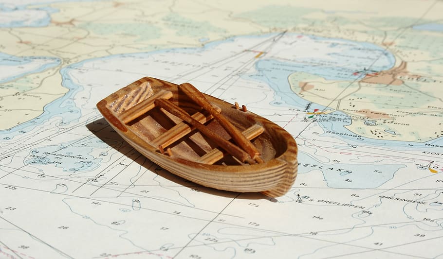 maritim, chart, ship, dinghy, boat, model ship, hobby, map HD wallpaper