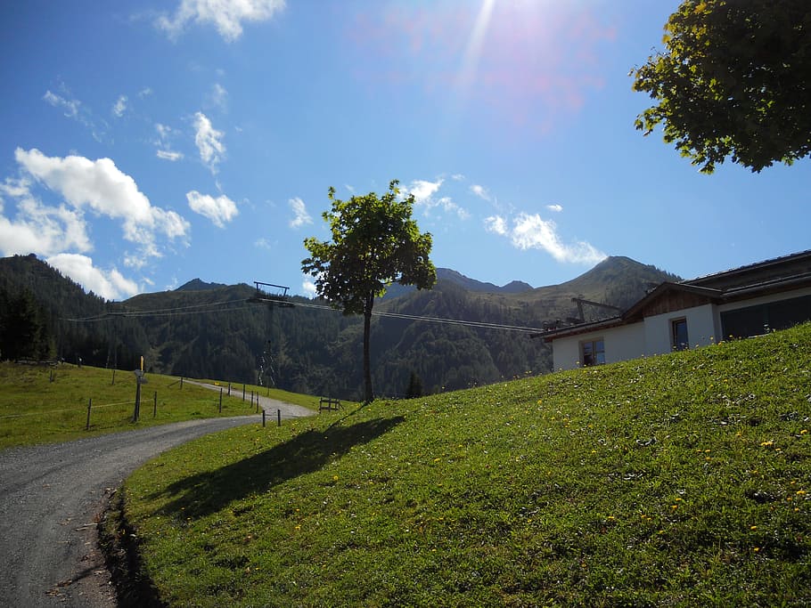 Tyrol, Mountains, Hiking, rural scene, scenics, landscape, tree HD wallpaper