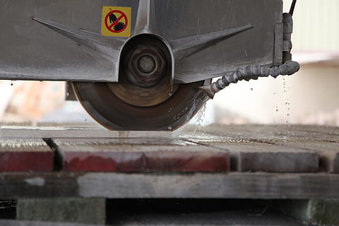 marble, granite, cutting, angular grinding, machine, disc grinder HD wallpaper