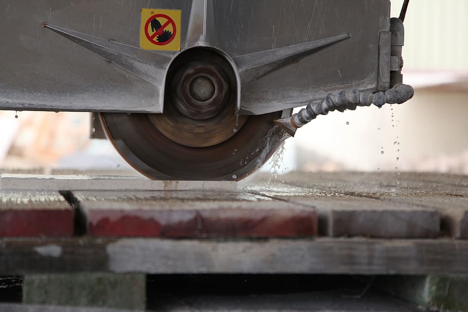 marble, granite, cutting, angular grinding, machine, disc grinder HD wallpaper