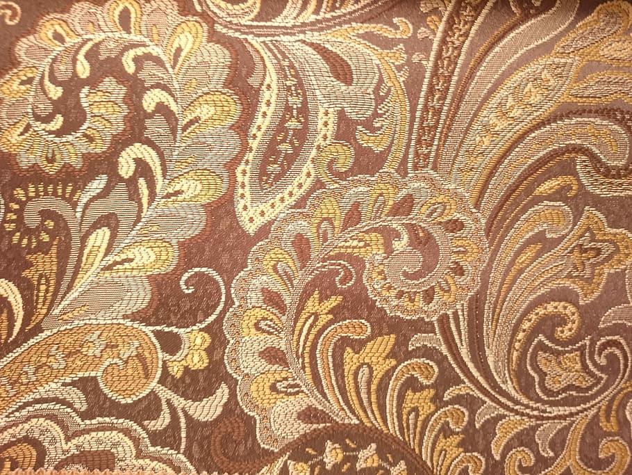 brown floral textile, Texture, Fabric, Pattern, Knitted, Wear HD wallpaper