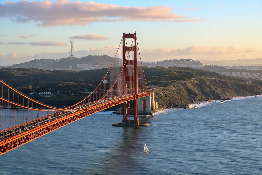 Golden Gate bridge in all it’s beauty, Golden Gate Bridge, San Francisco HD wallpaper