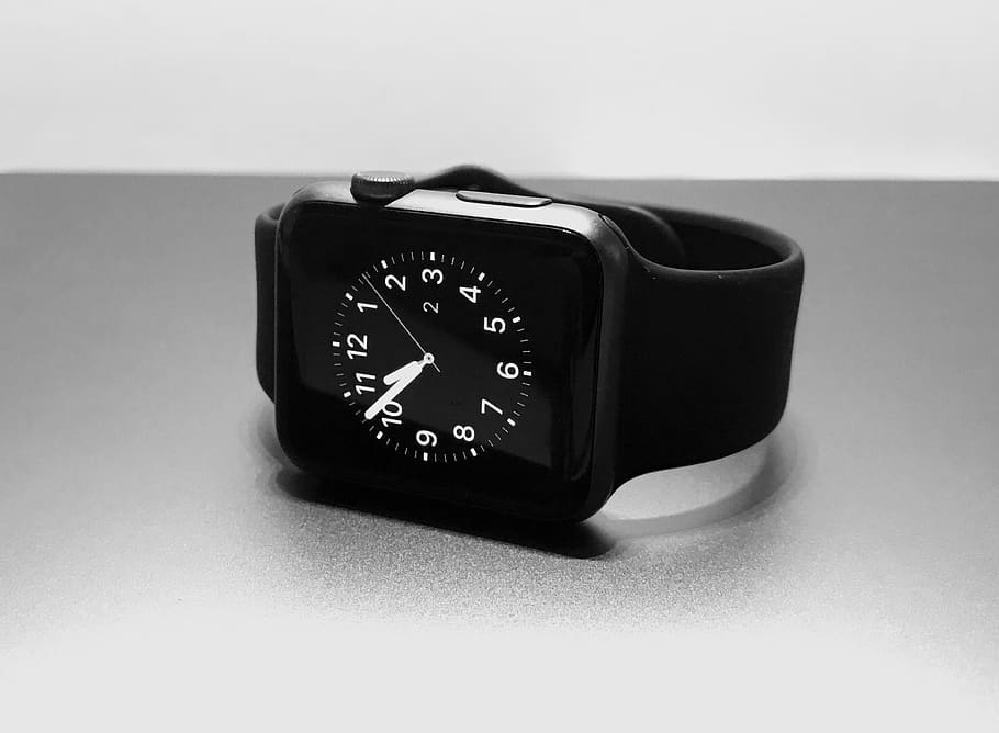 black and white, clock, close -up, countdown, display, electronics HD wallpaper