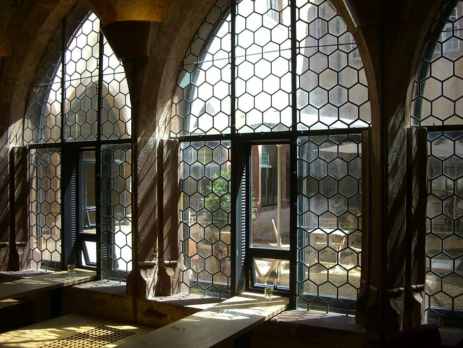 Cloister, Window, Augustinian, Museum, augustinian museum, light HD wallpaper