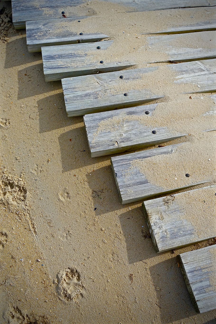 path, planks, wooden, footpath, walkway, pathway, high angle view HD wallpaper