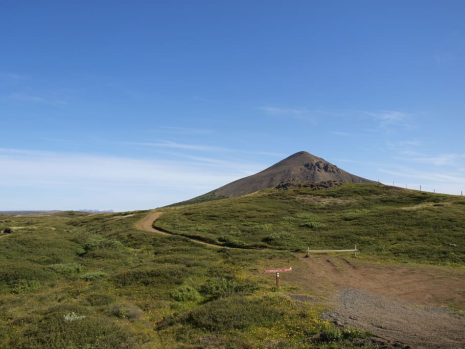 iceland, landscape, mountain, sky, environment, scenics - nature HD wallpaper