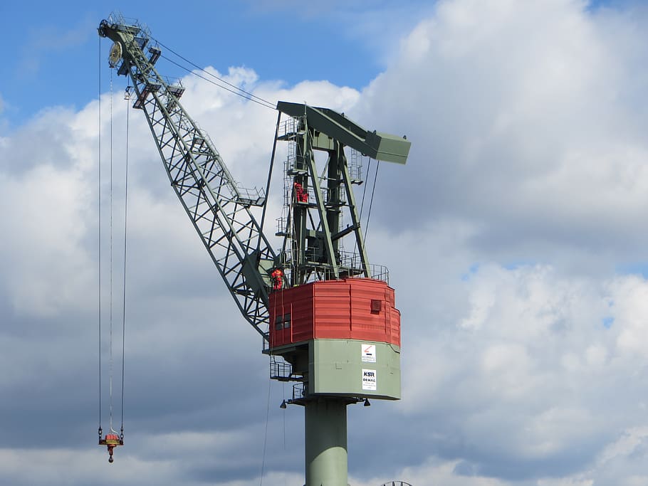 crane, site, construction machinery, construction work, sky HD wallpaper