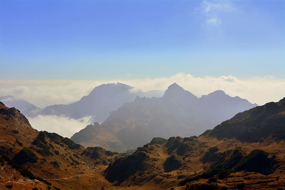 clouds, mountains, landscape, sky, carega, italy, nature, asia HD wallpaper