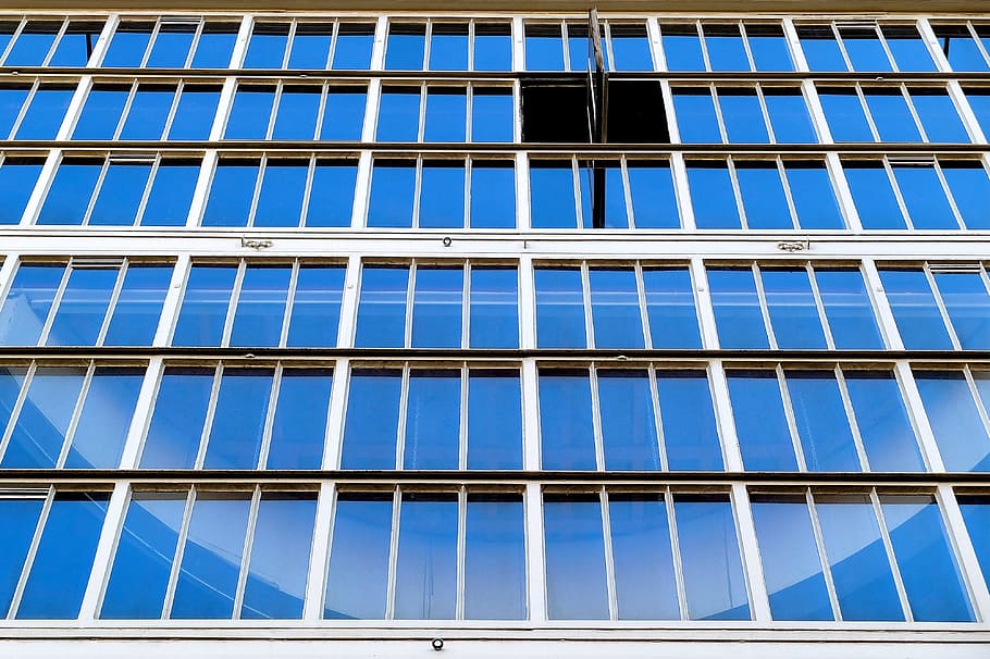 window, windows, bay, glass, blue, exterior, ancient, issue HD wallpaper