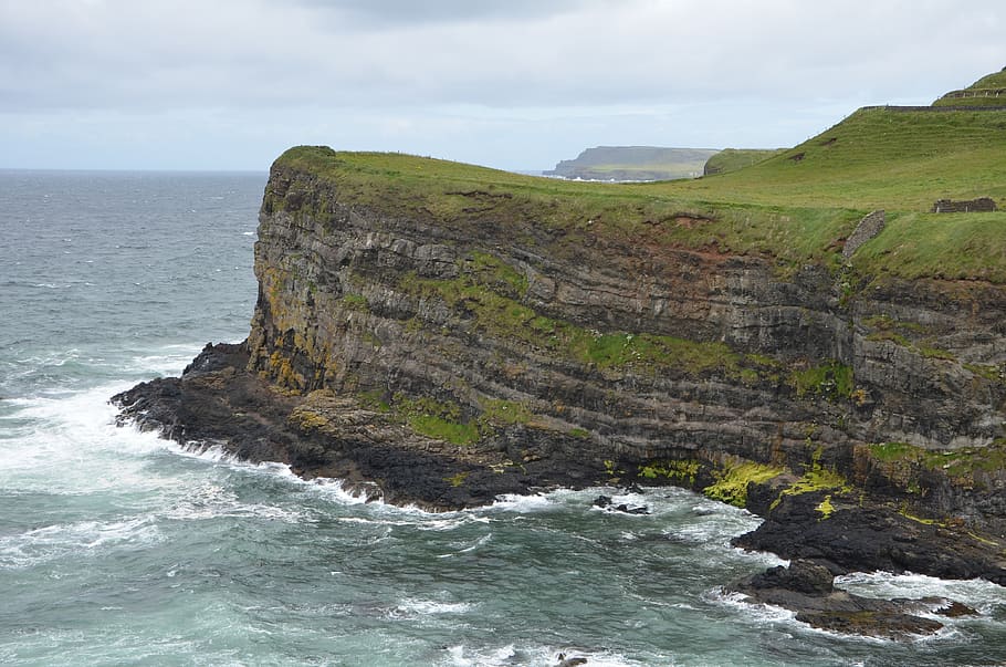 landscape, ocean, cliff, water, beauty in nature, sea, scenics - nature HD wallpaper