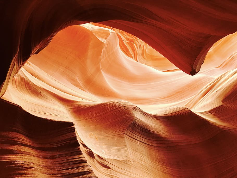 Antelope Canyon, Antelope, Canyon, Upper, Page, Arizona, abstract backgrounds HD wallpaper
