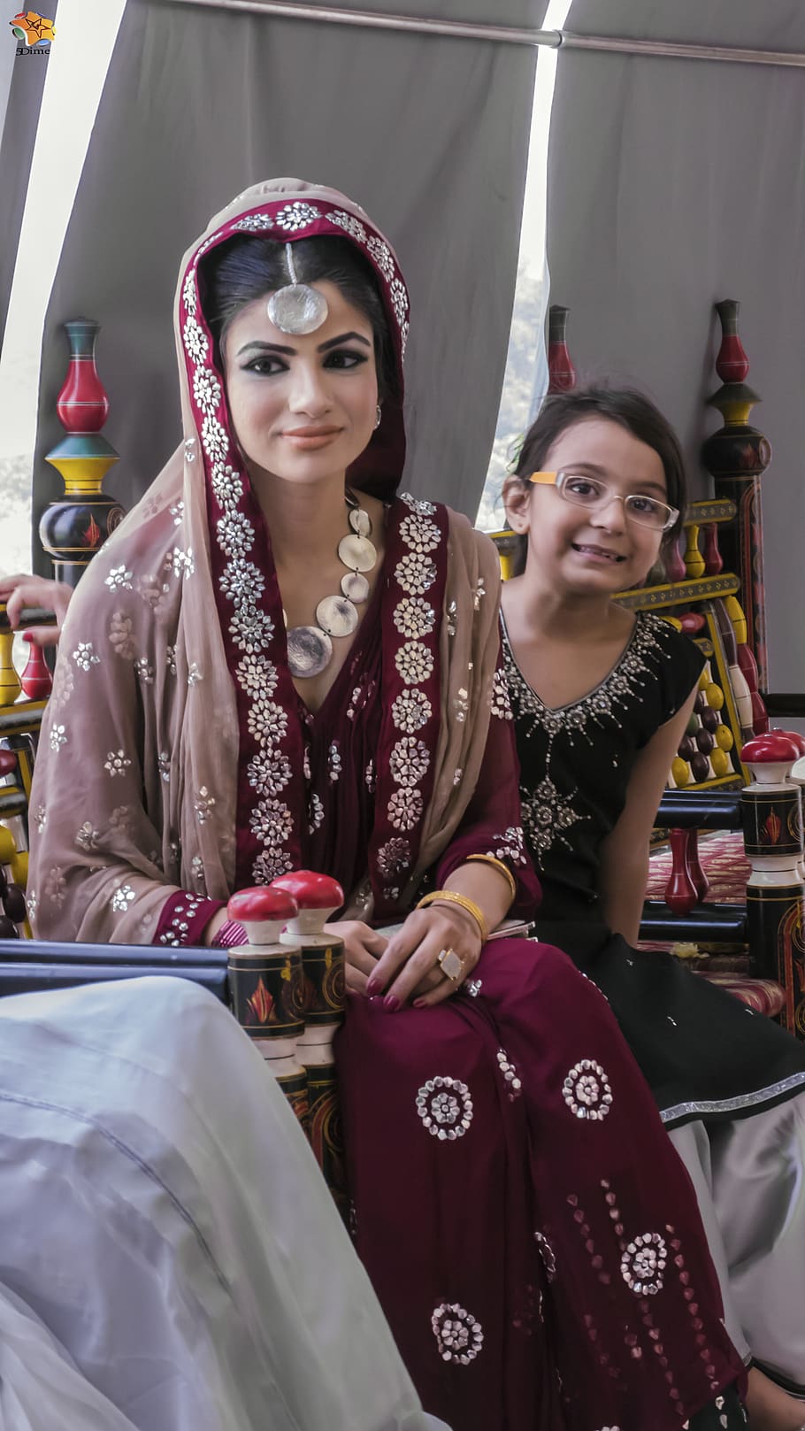 traditional, bride, wedding, traditional clothing, young adult HD wallpaper