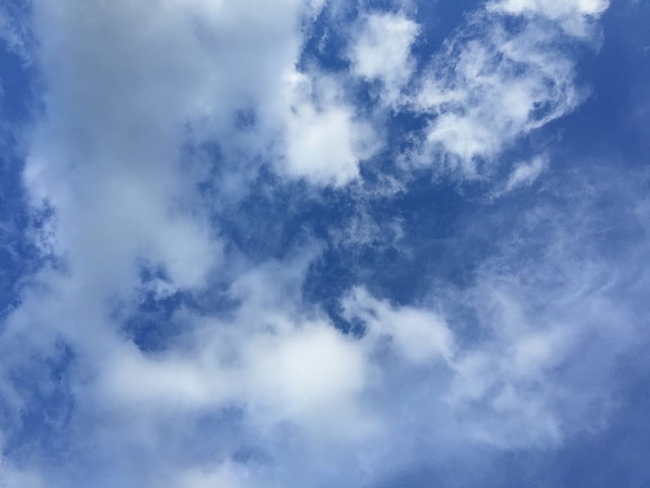 sky, cloud, blue, cloud - sky, backgrounds, cloudscape, environment HD wallpaper
