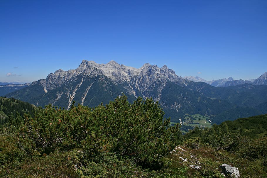mountains, hiking, panorama, view, alpine, scenics - nature HD wallpaper