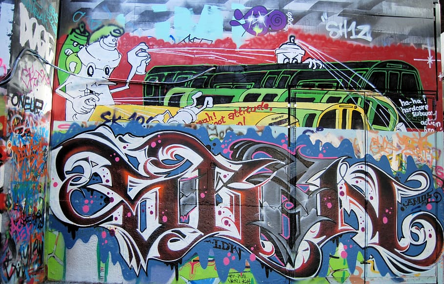 Hd Wallpaper Graffiti Mural South Bank Undercroft London Images, Photos, Reviews