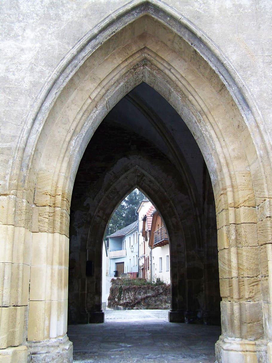 Gothic, Gate, Architecture, gothic gate, built structure, history HD wallpaper