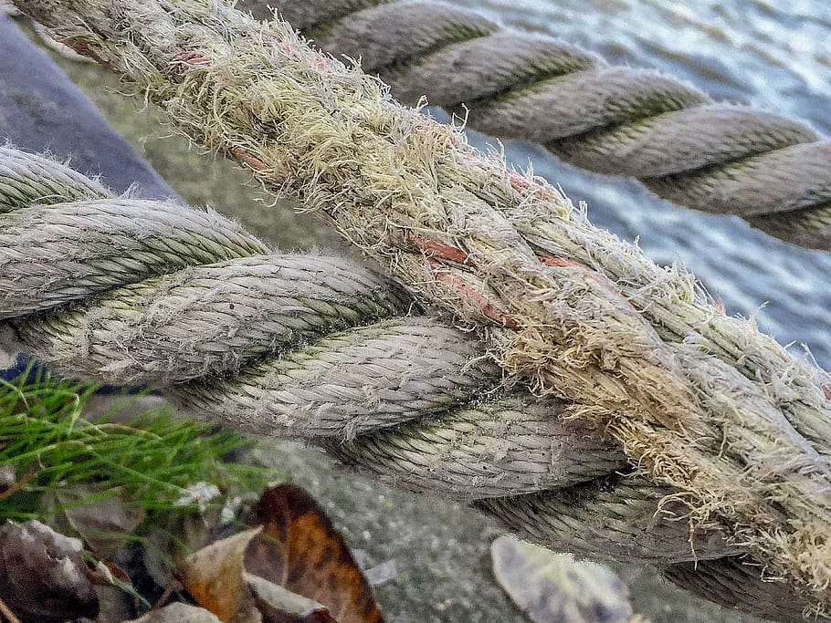 dew, ship, shipping, boot, lake, sea, rope, no people, close-up HD wallpaper
