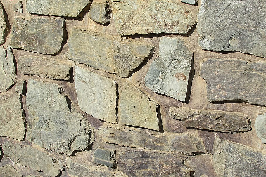 stone wall, fixed, stones, backgrounds, pattern, brick, rough HD wallpaper