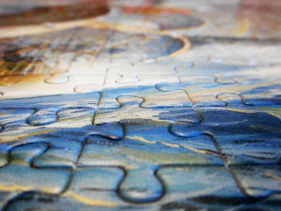 closeup photo of puzzle, texture, background, backgrounds, full frame HD wallpaper