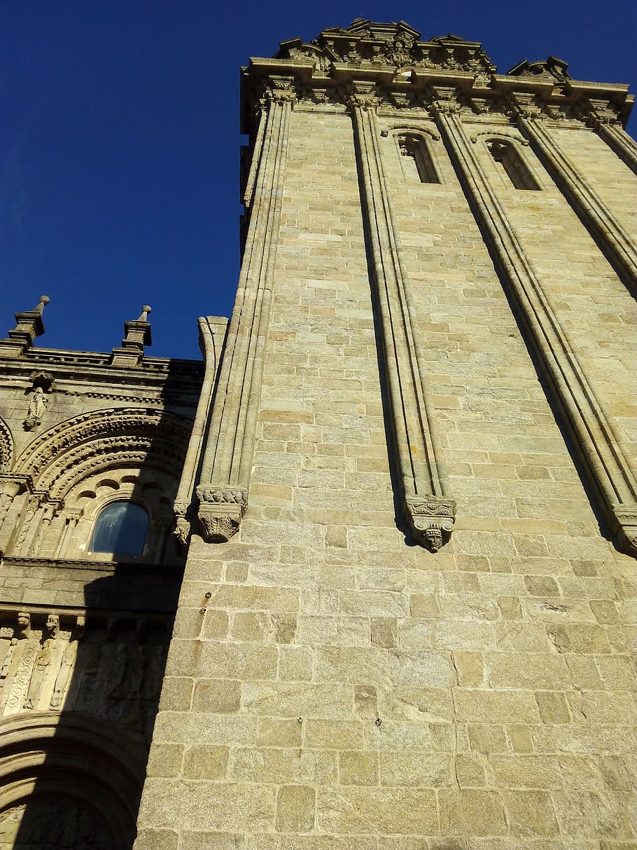 HD wallpaper: cathedral, santiago of compostela, plaza de platerias, berengaria - Wallpaper Flare