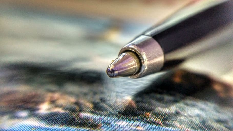 pen, macro, office, document, sign, writing, job, write, desk HD wallpaper