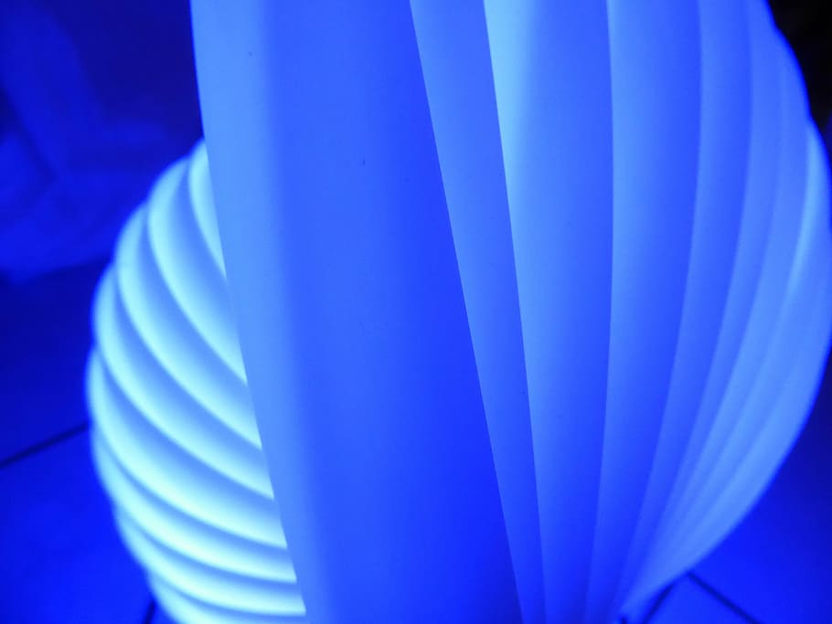 blue, light, lamp, pattern, motion, close-up, striped, no people HD wallpaper