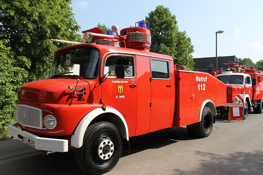 fire, oldtimer, transportation, mode of transportation, land vehicle HD wallpaper
