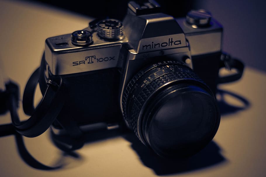 analog, machine, minolta, former, antique, nostalgia, vintage HD wallpaper
