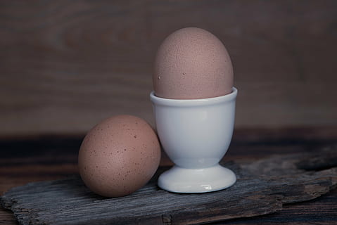 egg, hen's egg, brown egg, boiled egg, food, nutrition, eat HD wallpaper