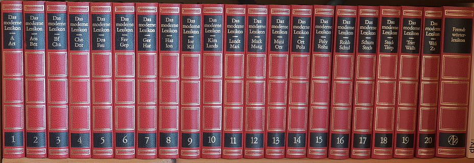 red and black book collection, Lexicon, Books, Library, Read HD wallpaper