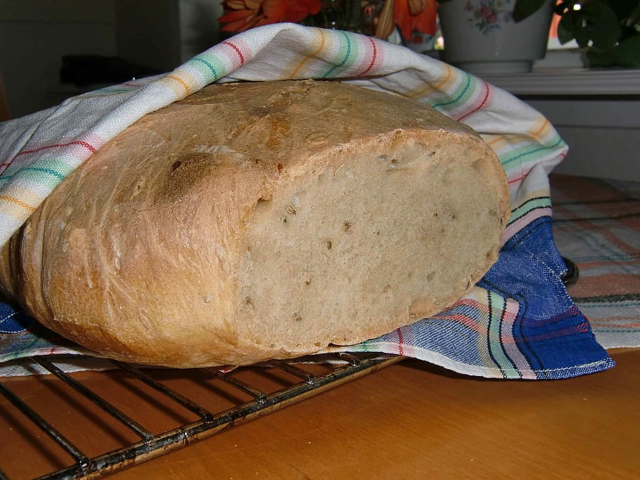 Bread, Baking, mat, indoors, loaf of bread, food and drink HD wallpaper