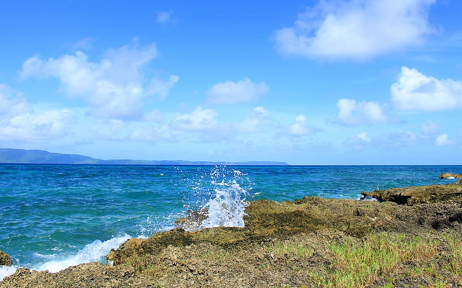 kei islands, maluku, beach, the sea, indonesian, view, the sky, HD wallpaper