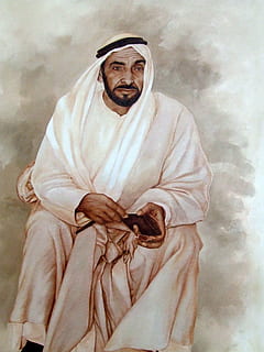 sheikh, zaid, bin sultan, spirituality, religion, men, one person HD wallpaper