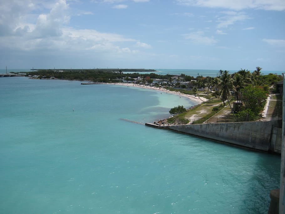usa, beach, panorama, summer, outlook, water, sea, sky, scenics - nature HD wallpaper