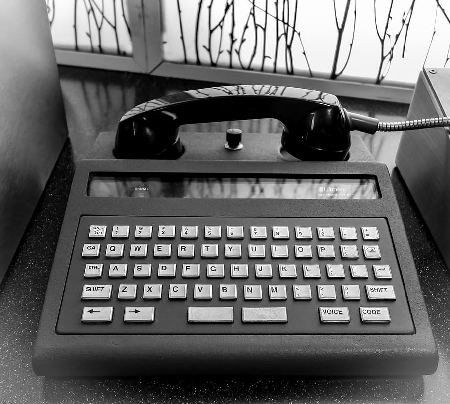Modem, Telephone, Keyboard, Computer, technology, network, device HD wallpaper