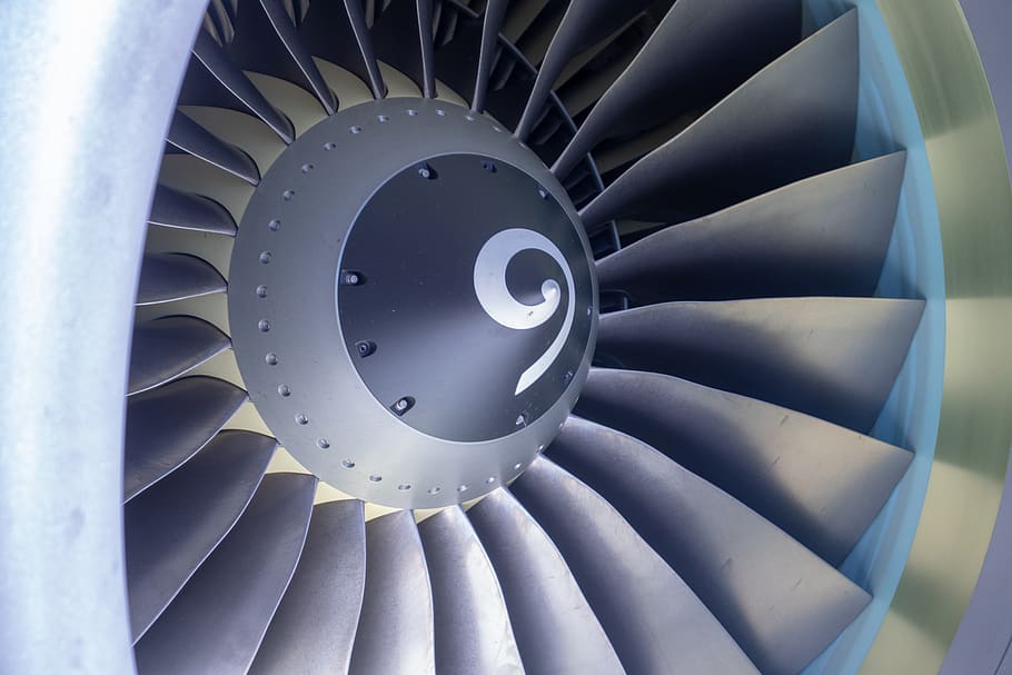 turbine, technology, engine, industry, machine, power, transportation system HD wallpaper