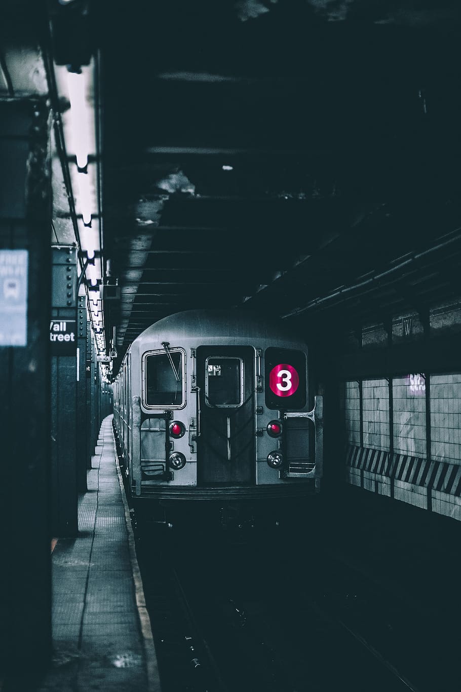 gray train on subway, Transport, Metro, underground, industrial HD wallpaper