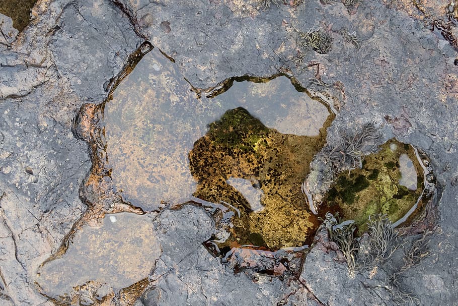 pierre, water, landscape, nature, high angle view, no people HD wallpaper