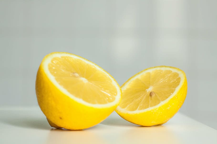 sliced yellow lemon, citrus, fruit, organic, juicy, ripe, natural HD wallpaper