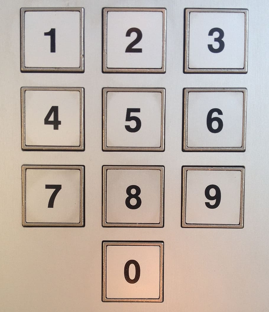 Keyboard, Numeric Keypad, Number Field, input, pin, variation, HD wallpaper