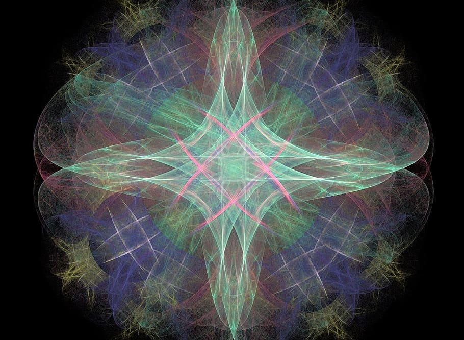 fractal, design, artwork, decoration, creative, artistic, abstract HD wallpaper