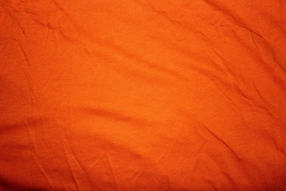 orange, cloth, sheet, fashion, clothing, design, fabric, cotton, HD wallpaper