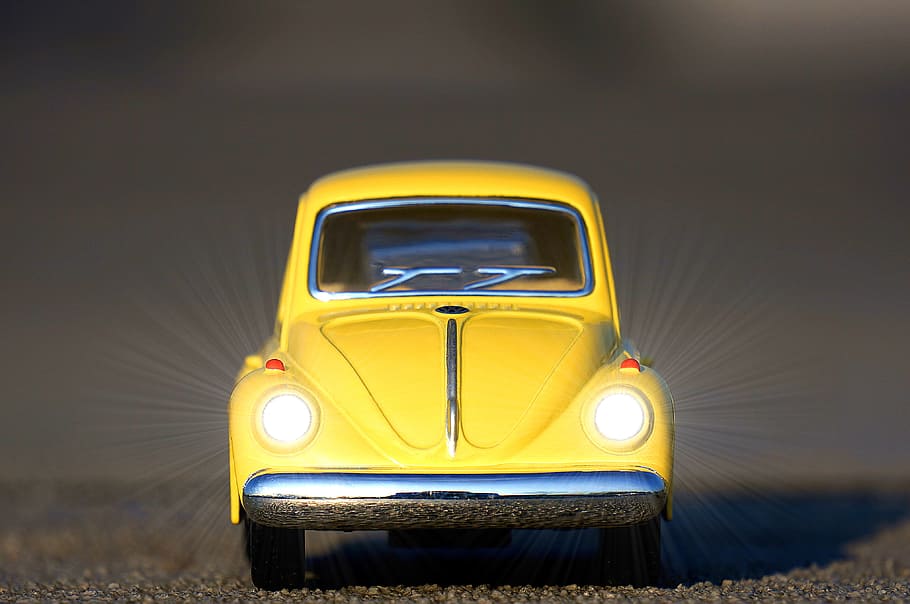 car, blur, windshield, chrome, beetle, bumper, close-up, figure HD wallpaper