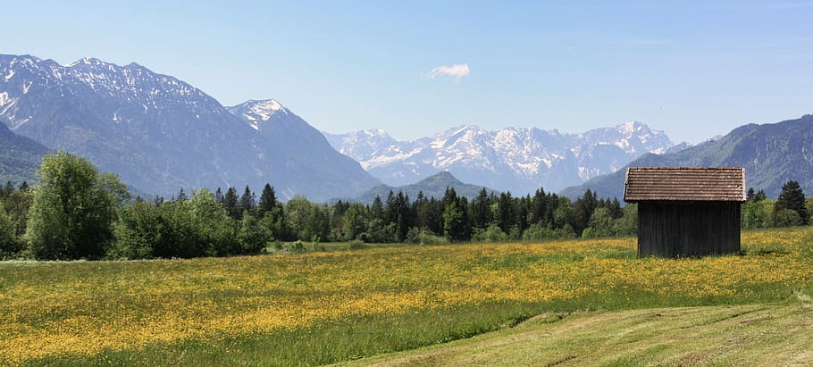 nature, panorama, mountain, landscape, sky, summer, travel HD wallpaper