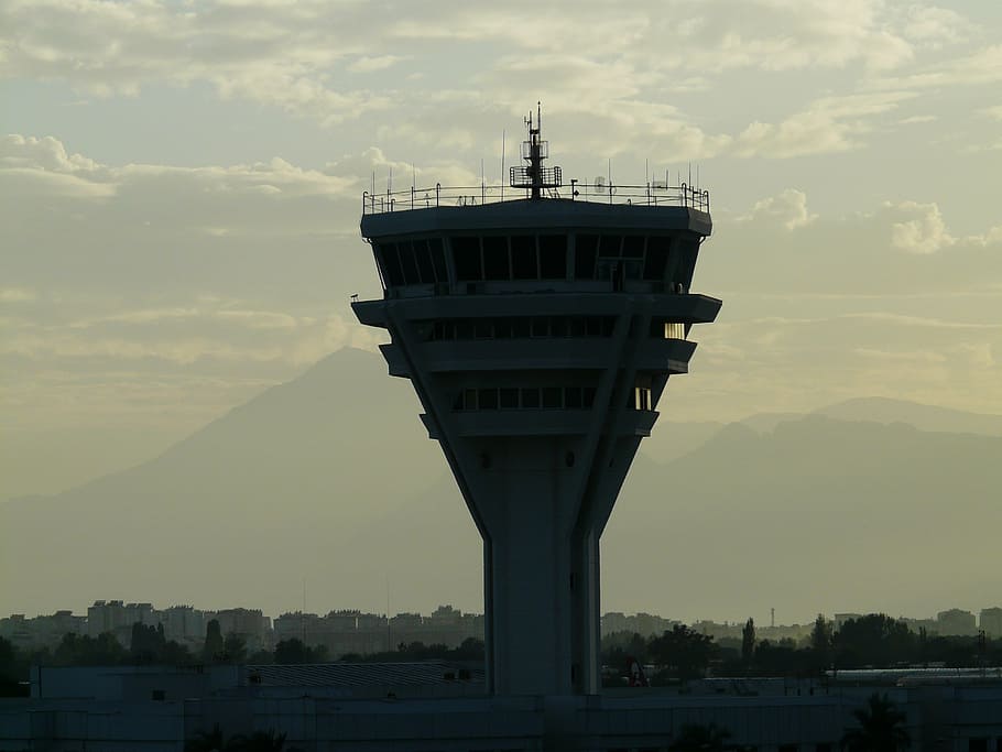 control tower, airport, aviation safety, air traffic controllers, HD wallpaper